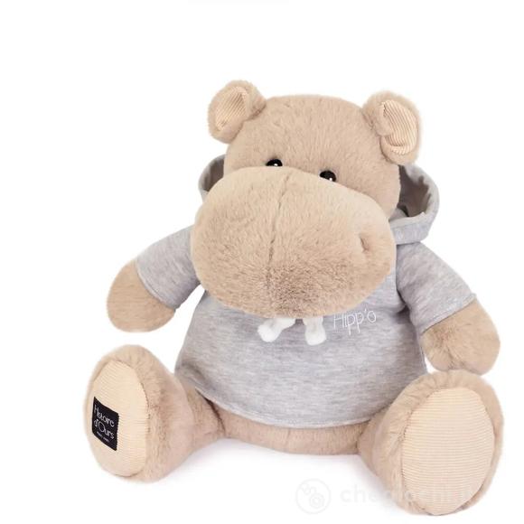 Ippopotamo Morbido Grigio Con Felpa 45 Cm (DO46029)