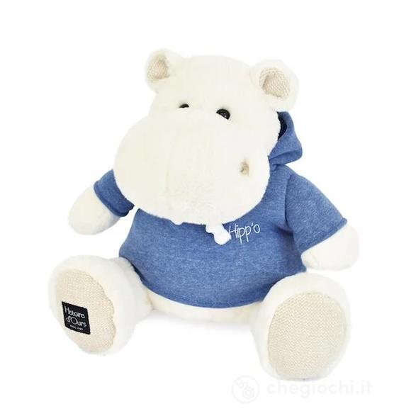 Ippopotamo Morbido Bianco Con Felpa 45 Cm (DO46030)