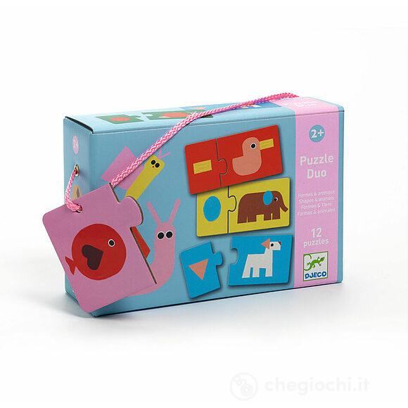 Shapes & Animals Puzzle duo-trio (DJ08256)- Forme
