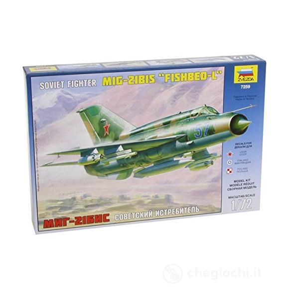 Aereo Mig-21 Bis Soviet Fighter (7259ZS)