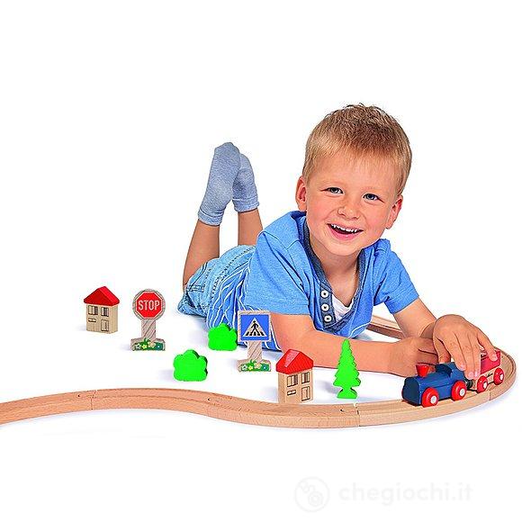 Pista treno 135 cm 20 pezzi (100001260)