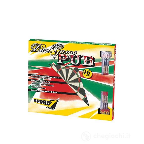 Bersaglio pub diametro 46 cm con 6 freccette DELUXE (704700046)