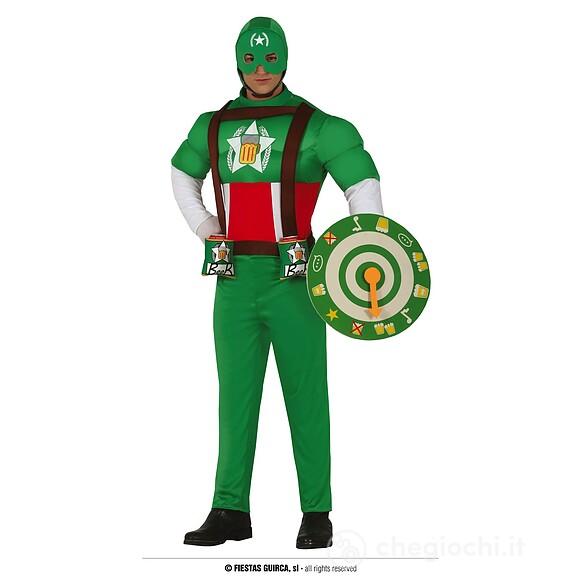Costume Capitano Della Birra Adulto Taglia 52 54 (79262)