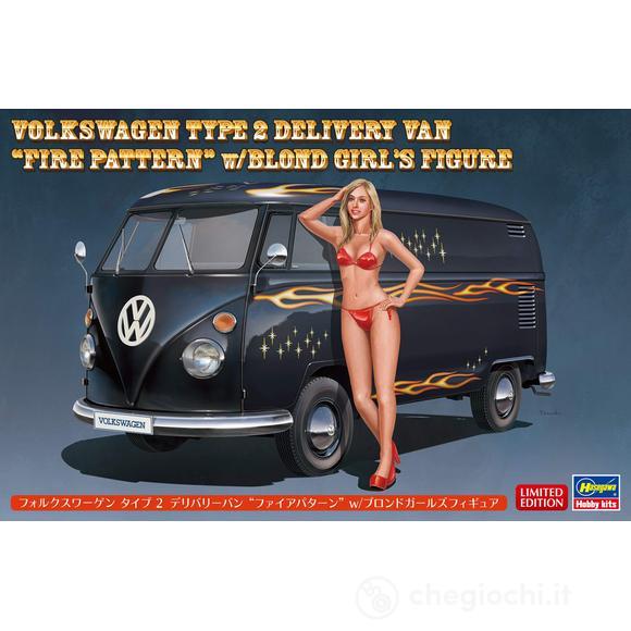 1/24 Volkswagen Typ 2 Delivery Van With Blonde Girl  Hassp464 (HA52264)