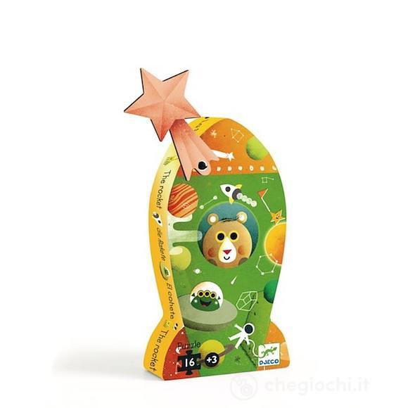 Il razzo Silhouette puzzle 16 pezzi (DJ07265)