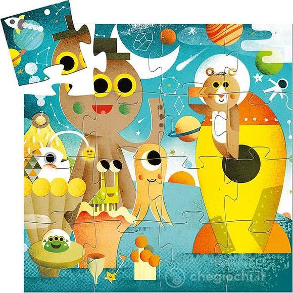 Il razzo Silhouette puzzle 16 pezzi (DJ07265)