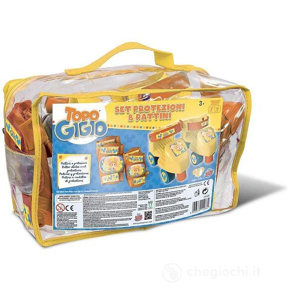 Topo Gigio Zaino Con Pattini e protezioni