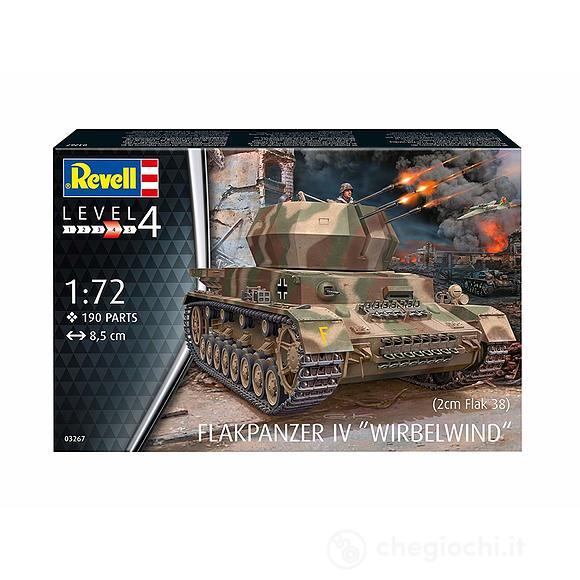 Carro Armato Aa Tank IV Wirbelwind (2 Cm Flak 38) 1/72 (RV03267)