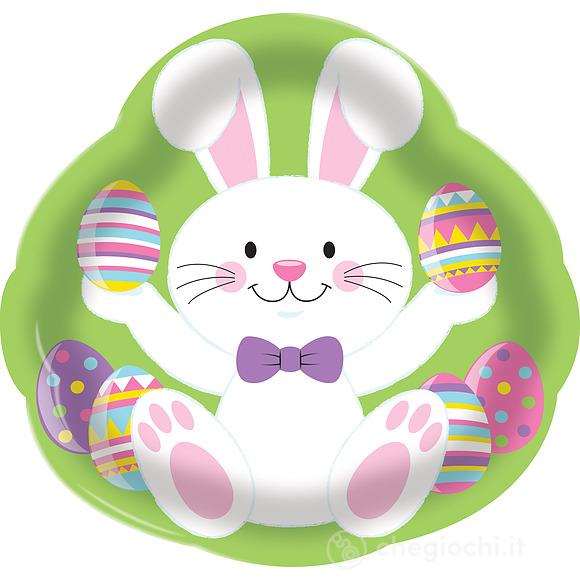 12 piatti di carta coniglio Bunny Creative Converting