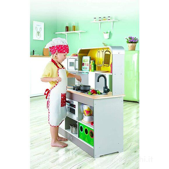 Cucina Deluxe con friggitrice e ventola (E3177)