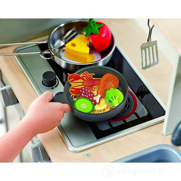Cucina Deluxe con friggitrice e ventola (E3177)