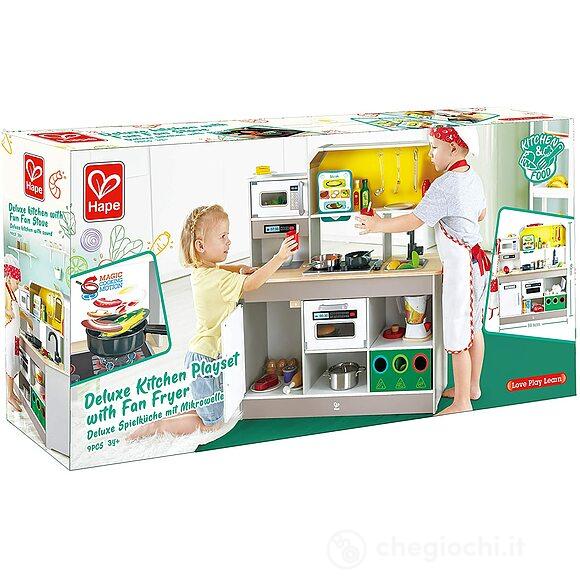 Cucina Deluxe con friggitrice e ventola (E3177)
