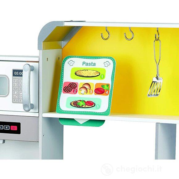 Cucina Deluxe con friggitrice e ventola (E3177)