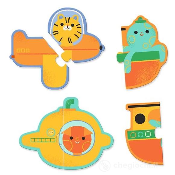Puzzle Duo – Veicoli