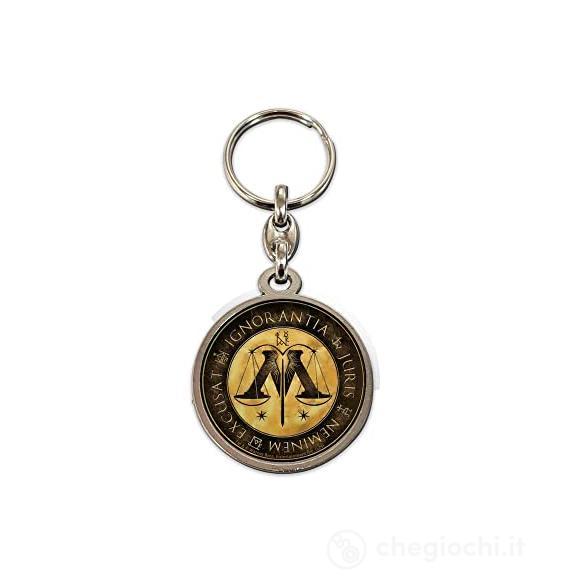 Ministry Of Magic Round Metal Keychai