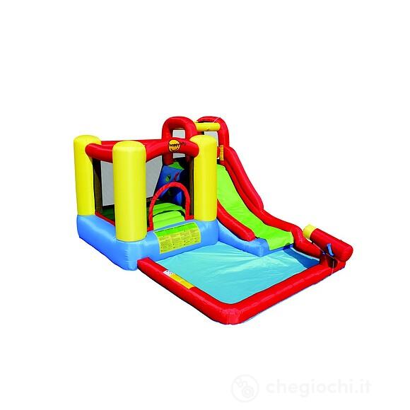 Castello gonfiabile Salta & Splash con cannone (9271N)