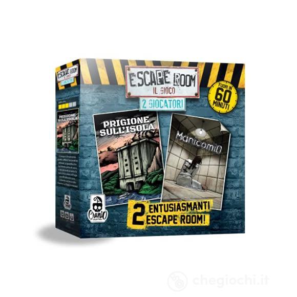 Escape Room - Due Giocatori : Prigione Sull'isola - Manicomio