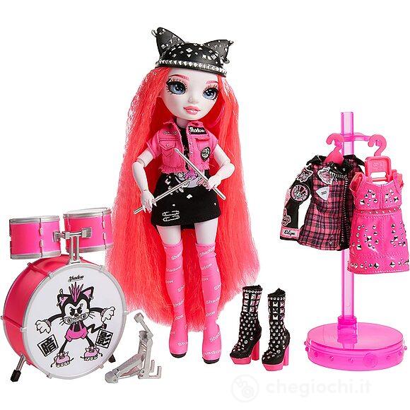Bambola Rainbow High Vision Divas Mara Pinkett Rosa e Nero