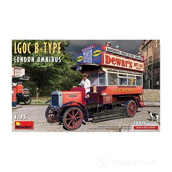 Lgoc B-Type London Omnibus Scala 1/35 (MA38021)