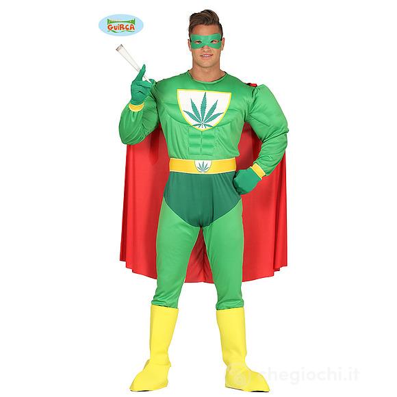 Costume Uomo Supereroe Marijuana Taglia L (88276)