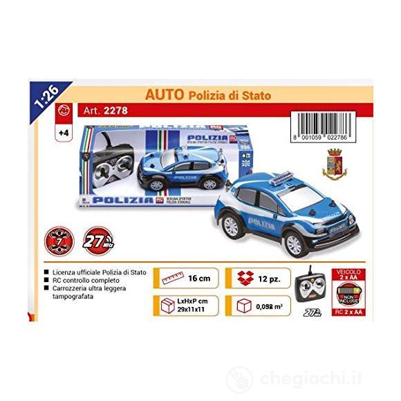 Auto Polizia 1:26 Controllo Completo