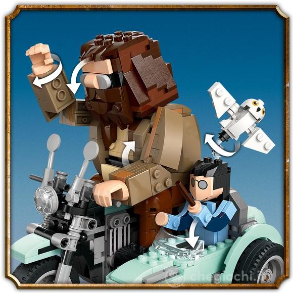Giro sul sidecar di Hagrid™ e Harry (76443)