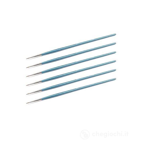 0/10 Synthetic Round Brush With Brown Tip