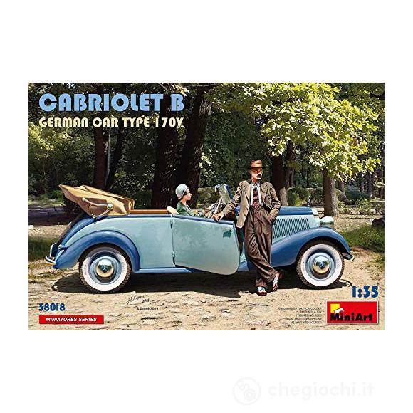 Cabriolet B German Car Type 170v Scala 1/35 (MA38018)