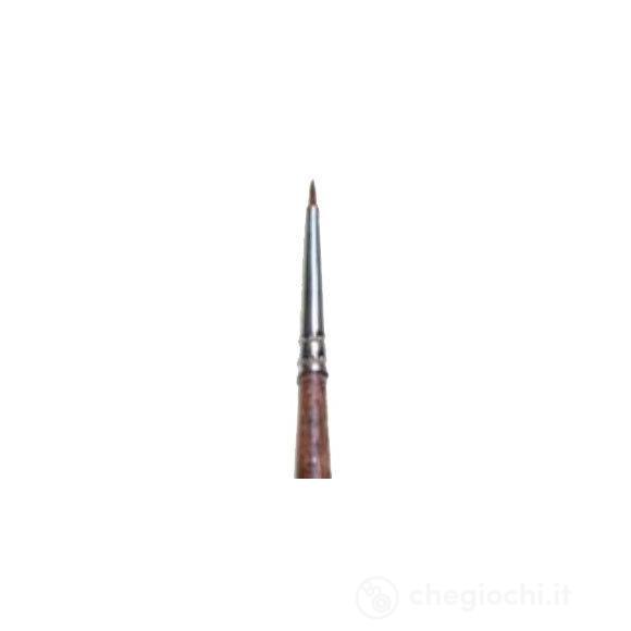 0/5 Synthetic Round Brush With Brown Tip