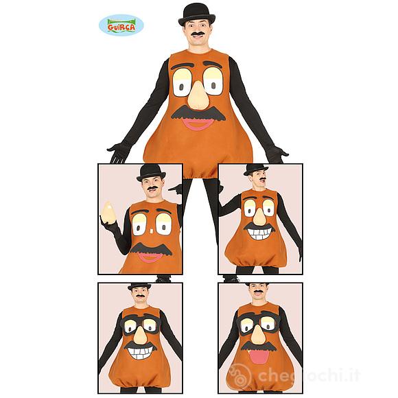 Costume Grande Testa Patatosa Uomo Donna Taglia L (88282)