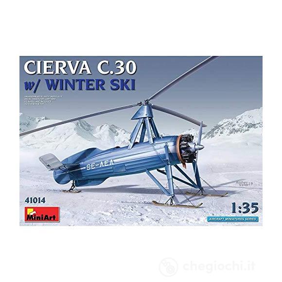Cierva C.30 With Winter Ski Scala 1/35 (MA41014)