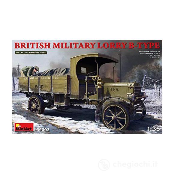 British Military Lorry B-Type Scala 1/35 (MA39003)