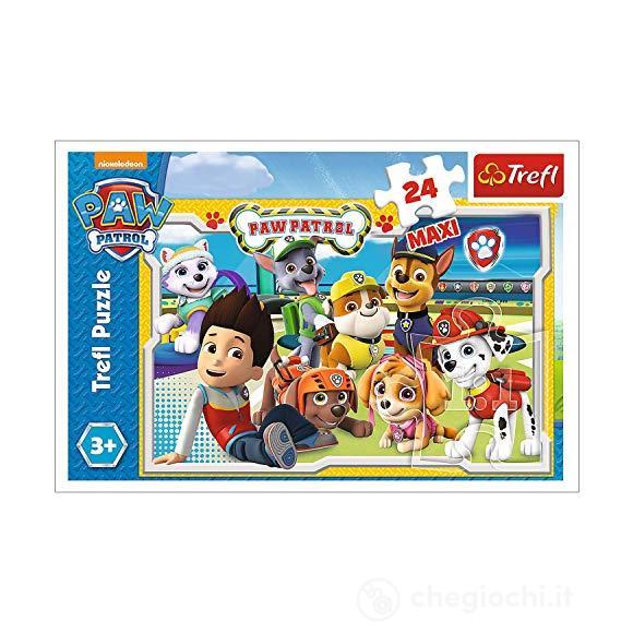 Paw Patrol: Trefl - Puzzle 24 Pz Maxi - Fun Team