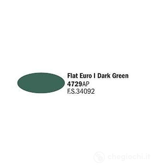 Boccetta colore 20 ml Flat Euro I Dark Green