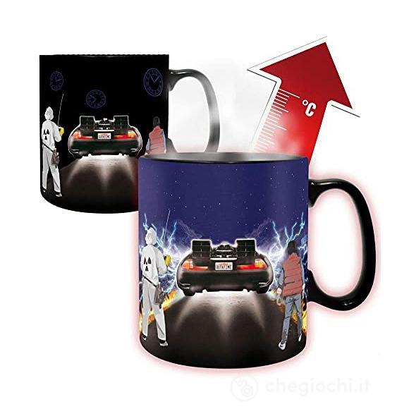 Back To The Future Tazza Heat Change 460ml Time Machine (ABYMUG875)