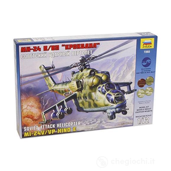 Elicottero MI-24V / VP Hind E in scala 1:72 (7293ZS)