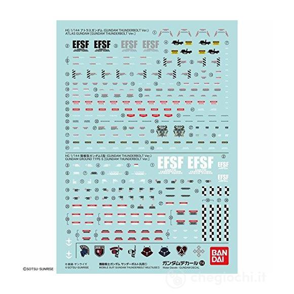 Gundam Decal 114 Gundam Thunderb Multi 2
