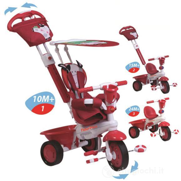 Triciclo 3 in 1 Royal Rosso (1570533)