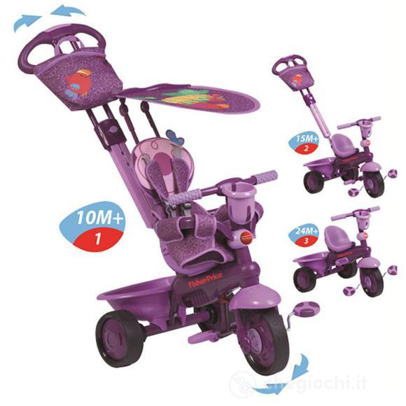 Triciclo 3 in 1 Royal Viola (1570133)