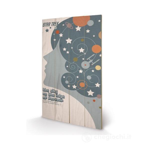 Star Trek - The City On The Edge Of Forever (Stampa Su Legno 76x45cm)