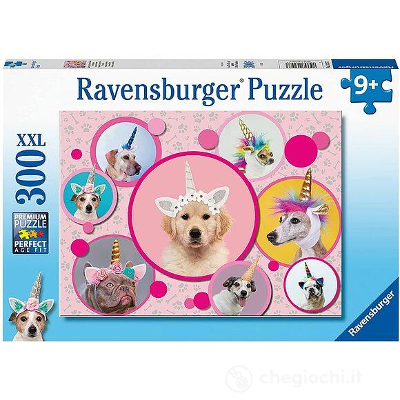 Cagnolini unicorno - Puzzle 300 pezzi XXL (13297)