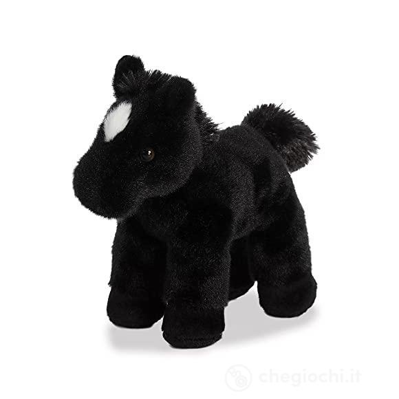 Aurora, 31717, Mini Flopsies, Cami Border Collie 20.5cm, Peluche, Nero e Bianco