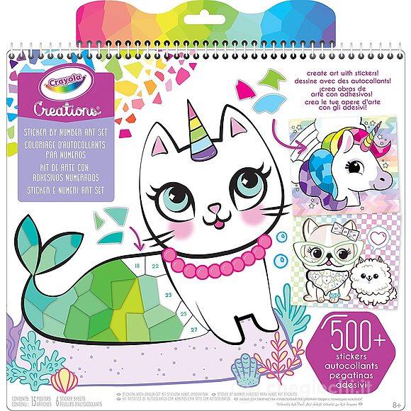 Stickers & Numeri Art Set Creat (04-6229)