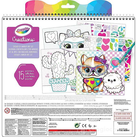 Stickers & Numeri Art Set Creat (04-6229)