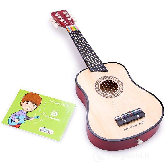 Chitarra naturale legno 65cm (10304)