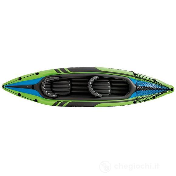 Canoa Challenger K2 cm 351X76X38 - Pompa e remi inclusi (68306)