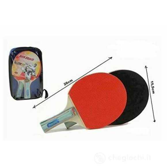 Racchette Ping Pong Pro Con Custodia (ODG308)
