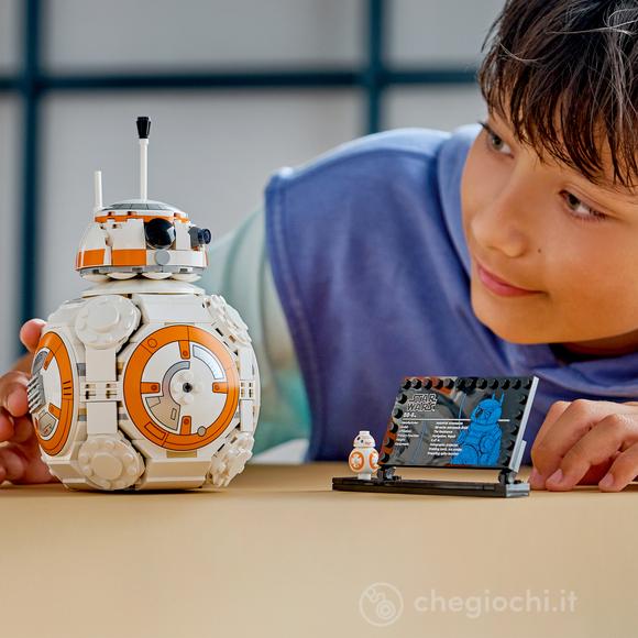 LEGO Star Wars 75452 Droide Astromeccanico BB-8, Action Figure Giocattolo con Testa Rotante, Regalo per Ragazzi e Fan da 10+