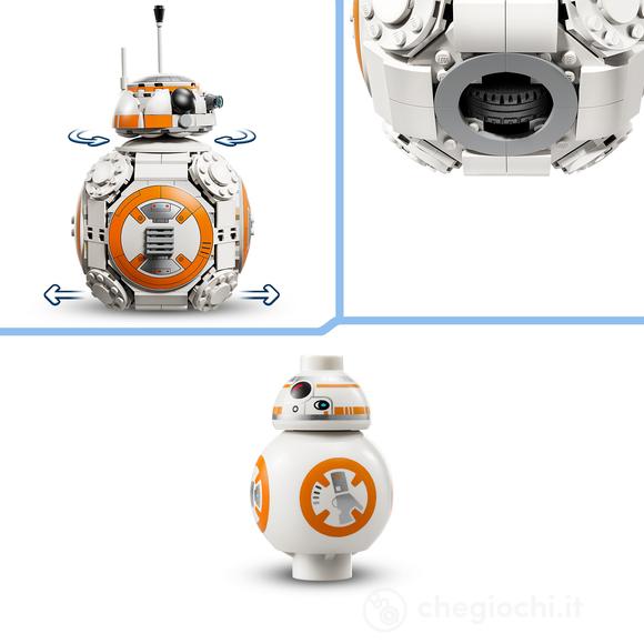 LEGO Star Wars 75452 Droide Astromeccanico BB-8, Action Figure Giocattolo con Testa Rotante, Regalo per Ragazzi e Fan da 10+