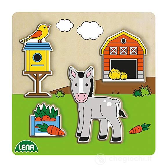 Puzzle In Legno - Fattoria